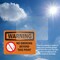 Signmission No Smoking Beyond This Point OSHA Warning Sign, Vinyl Decal, 5in W x 3.5in L, 2PK OS-2PACK-WS-D-35-L-12710 - alternate 6